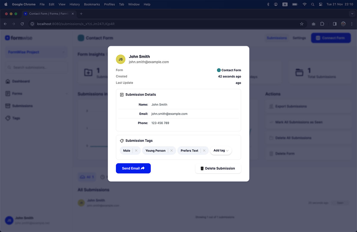 Verify Submissions on FormWise